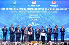 Des entreprises du Vietnam et de Singapour coopèrent dans un projet d'énergie renouvelable offshore