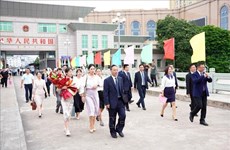 Quang Ninh: la ville de Mong Cai reçoit des hôtes chinois