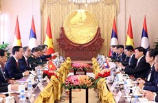 Le président de l’Association d’amitié Laos-Vietnam loue les liens bilatéraux
