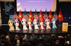 Cérémonie en l'honneur de la Fête nationale du Vietnam et de l'établissement du partenariat stratégique intégral Vietnam-États-Unis