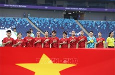 ASIAD 2023 : l'équipe nationale de football féminin du Vietnam fait un bon début