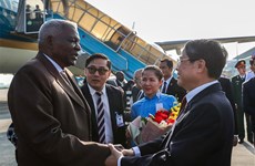 Le président de l’Assemblée nationale cubaine entame sa visite au Vietnam