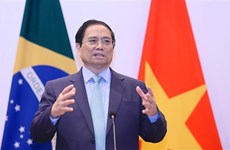 Le PM Pham Minh Chinh clarifie la politique vietnamienne au Brésil