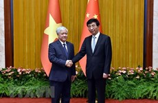 Fête nationale chinoise: le président du Comité central du FPV félicite le président de la CCPPC