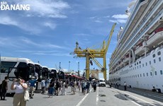 Plus de 1.700 touristes internationaux arrivent à Da Nang par voie maritime