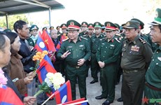 Contrôler les préparatifs du premier échange d’amitié de la défense frontalière Vietnam-Laos-Cambodge