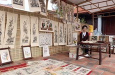 Bac Ninh : retour d’un marché des estampes de Dông Hô 