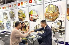 Le Vietnam au Salon mondial du meuble en Inde