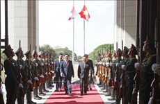 Les médias lao parlent de la visite de travail du président de l’Assemblée nationale vietnamienne