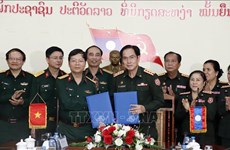 Un nouveau jalon dans la coopération entre les Armées du Laos et du Vietnam