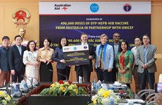 L'Australie octroie  490 600 doses de vaccin "5 en 1" au Vietnam