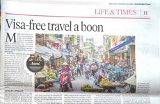 News Straits Times souligne l’attractivité de la politique des visas du Vietnam