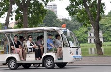 Mise en service de la ligne de voitures électriques Hoan Kiem - Cité impériale de Thang Long