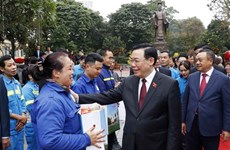 Le président de l’Assemblée nationale formule ses vœux du Têt à Hanoï