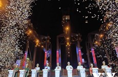 Hô Chi Minh-ville: Le port Tân cang ouvre l’année du Dragon dans l’efferverscence