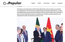 Un journal uruguayen apprécie le style de la « diplomatie du bambou » du Vietnam