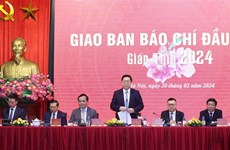 Le vice-Premier ministre Trân Luu Quang exhorte la presse à relever les défis 