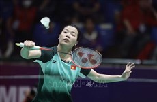 La joueuse de badminton Nguyen Thuy Linh fait sensation à l'Open d'Allemagne  