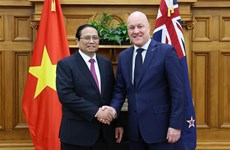 Entretien entre les Premiers ministres vietnamien et néo-zélandais