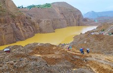 Une trentaine de personnes portées disparues dans l'effondrement d'une mine de jade au Myanmar