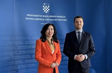 Le Vietnam et la Croatie explorent le potentiel de coopération dans le domaine du travail