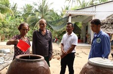 Trà Vinh prépare les sources d’eau potable pour les ménages ruraux 