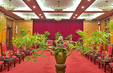 Un bonsaï d'exception de Nguyên Si Luân est exposé lors d'une prestigieuse cérémonie