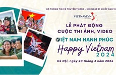 Lancement du concours de photos et vidéos "Happy Vietnam 2024"