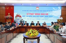 Hanoï lance un appel pour soutenir le Fonds "Pour la mer et les îles du Vietnam"