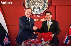 La Thaïlande et le Royaume-Uni conviennent d'élever leur relation au rang de partenariat stratégique