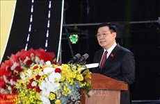Le président de l'Assemblée nationale au 20e anniversaire du rétablissement de la province de Dak Nong