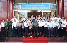 Le PM Pham Minh Chinh travaille avec la permanence du Comité provincial du Parti de Tien Giang
