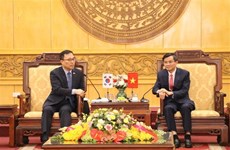 Ninh Binh déroule le tapis rouge aux investissements sud-coréens dans de nombreux domaines