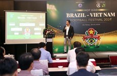 Bientôt le Festival de football Brésil-Vietnam 2024 à Da Nang