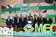 Le Vietnam aux Forum et exposition international sur la coopération environnementale de Macao 2024