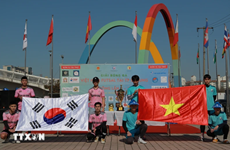 Le 2e tournoi de futsal élagi de la communauté vietnamienne à Siheung