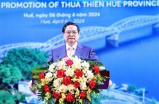Le PM appelle Thua Thien-Hue à promouvoir son potentiel et ses atouts