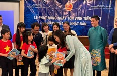 Le vietnamien valorisé et des rencontres sous le signe de l’amitié Vietnam-Japon