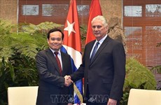 Le vice-PM vietnamien Trân Luu Quang  rencontre de hauts dirigeants cubains