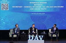 Dialogue entre le secrétaire général de l’ASEAN et la jeunesse de la région