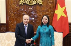 La présidente par intérim salue le mandat de l’ambassadeur d’Algérie sortant