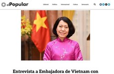 L'ambassadrice du Vietnam en Argentine souligne l'importance de la Victoire de Dien Bien Phu