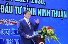 Le PM exhorte Ninh Thuân à maximiser ses potentitalités de développement