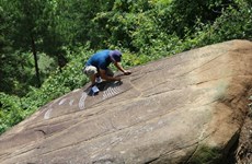 De mystérieux pétroglyphes découverts à Yên Bai