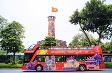 Excursion panoramique en bus à l’impériale dans la capitale millénaire de Hanoi