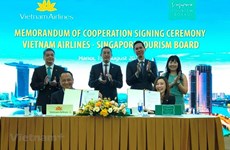 Vietnam Airlines et l’Office de tourisme de Singapour scellent leur coopération
