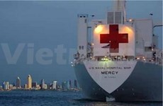Le navire-hôpital USNS Mercy termine sa mission