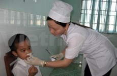 Nam Dinh : aide japonaise pour la construction d'une infirmerie 