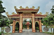 La pagode Tôn Thanh où venait vivre Nguyên Dinh Chiêu 