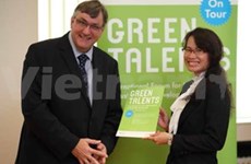 Une Vietnamienne remporte le prix "Green Talents" 2013 